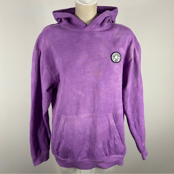 h&m keith haring Purple Hoodie with Logo M - Picture 3 of 13